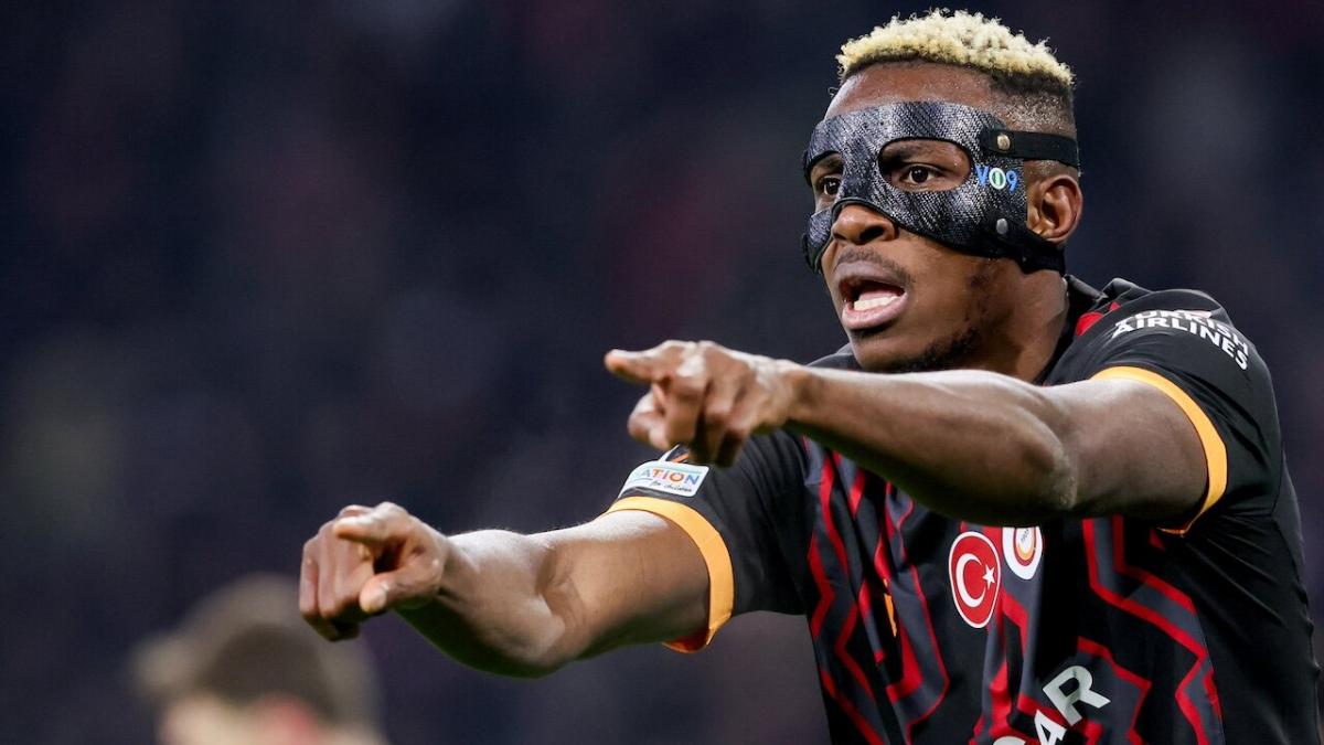 Galatasaray striker Victor Osimhen